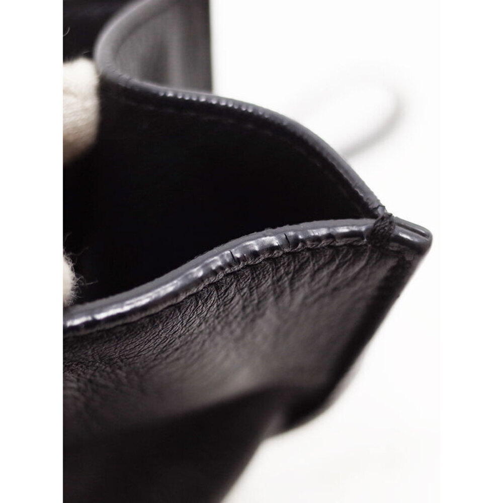 BALENCIAGA Paper Zip Around Shoulder Bag Black - Picture 6 of 9